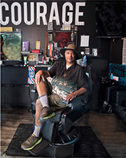 Color photograph portrait by Davis Freeman Available from Barlow Gallery in Tacoma, April 2025, 040525