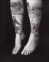 Photograph by Shirin Neshat on exhibition at Parrish Art Museum in Water Mill, New York, April 20 - September 1, 2025, 041028